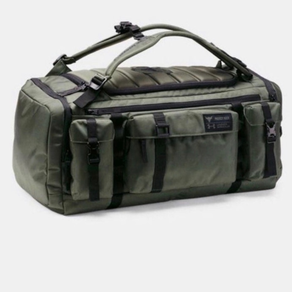 RARE UNDER ARMOUR PROJECT ROCK DUFFEL BAG